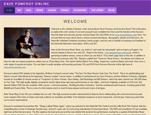 Tablet Screenshot of davepomeroy.com